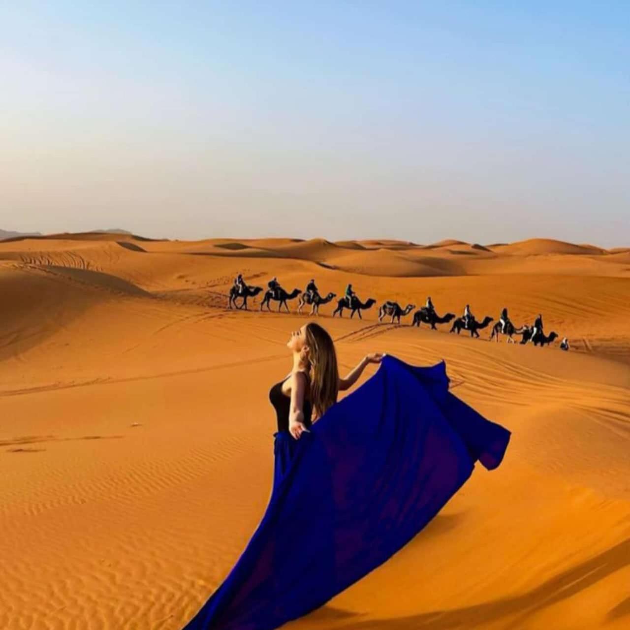 Merzouga Top Luxury Camp Dış mekan fotoğraf